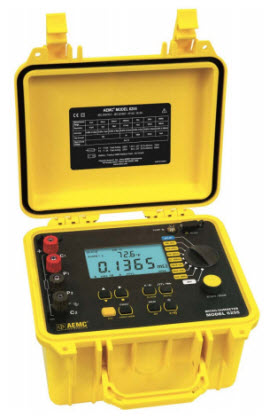 10A Micro-Ohmmeter "AEMC" Model 6255 10A Micro-Ohmmeter "AEMC" Model 6255
